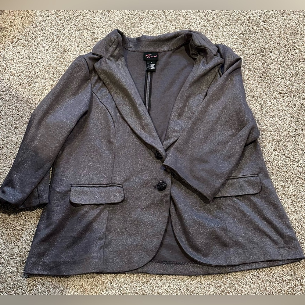 Torrid Size 2 Grey Blazer